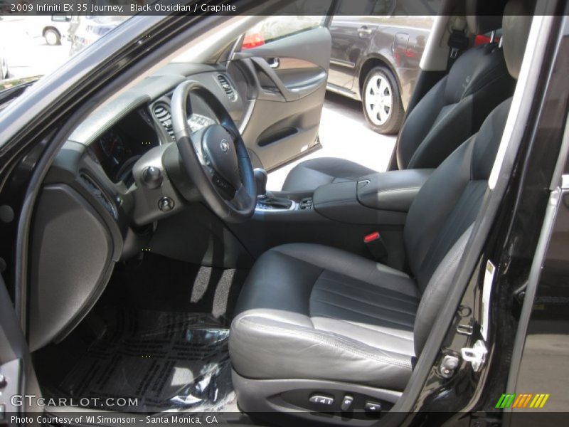 Black Obsidian / Graphite 2009 Infiniti EX 35 Journey