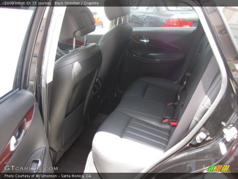 Black Obsidian / Graphite 2009 Infiniti EX 35 Journey