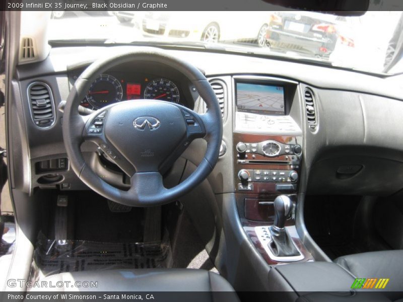 Black Obsidian / Graphite 2009 Infiniti EX 35 Journey