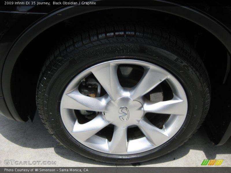Black Obsidian / Graphite 2009 Infiniti EX 35 Journey