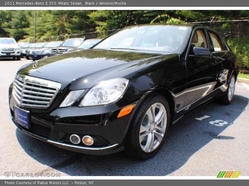 Black / Almond/Mocha 2011 Mercedes-Benz E 350 4Matic Sedan