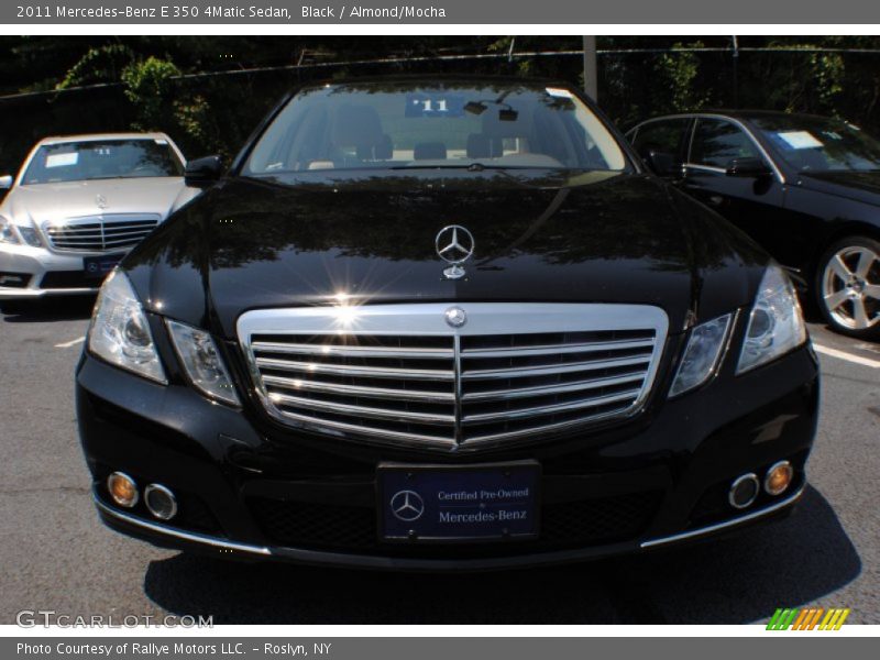 Black / Almond/Mocha 2011 Mercedes-Benz E 350 4Matic Sedan