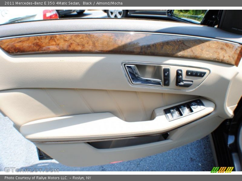 Black / Almond/Mocha 2011 Mercedes-Benz E 350 4Matic Sedan