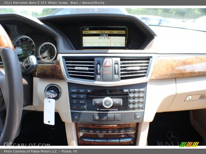Black / Almond/Mocha 2011 Mercedes-Benz E 350 4Matic Sedan