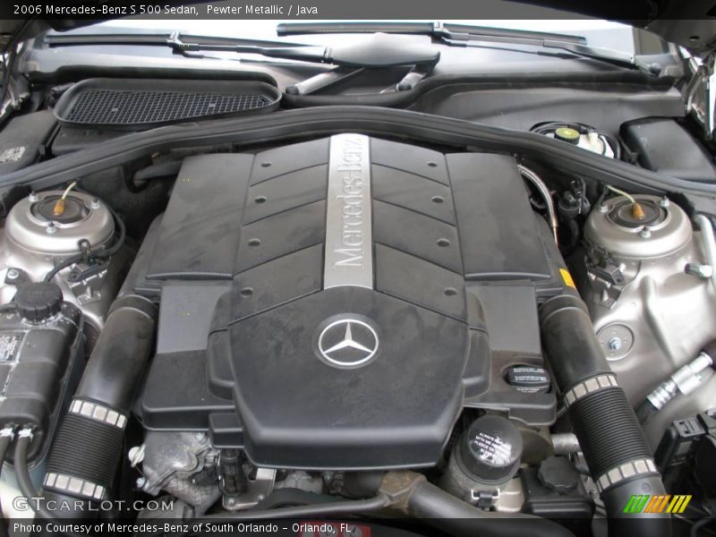 Pewter Metallic / Java 2006 Mercedes-Benz S 500 Sedan