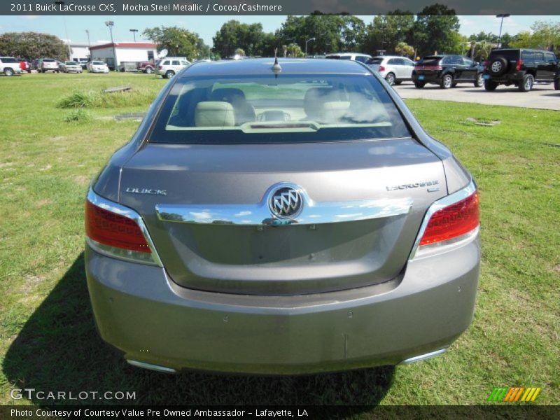 Mocha Steel Metallic / Cocoa/Cashmere 2011 Buick LaCrosse CXS