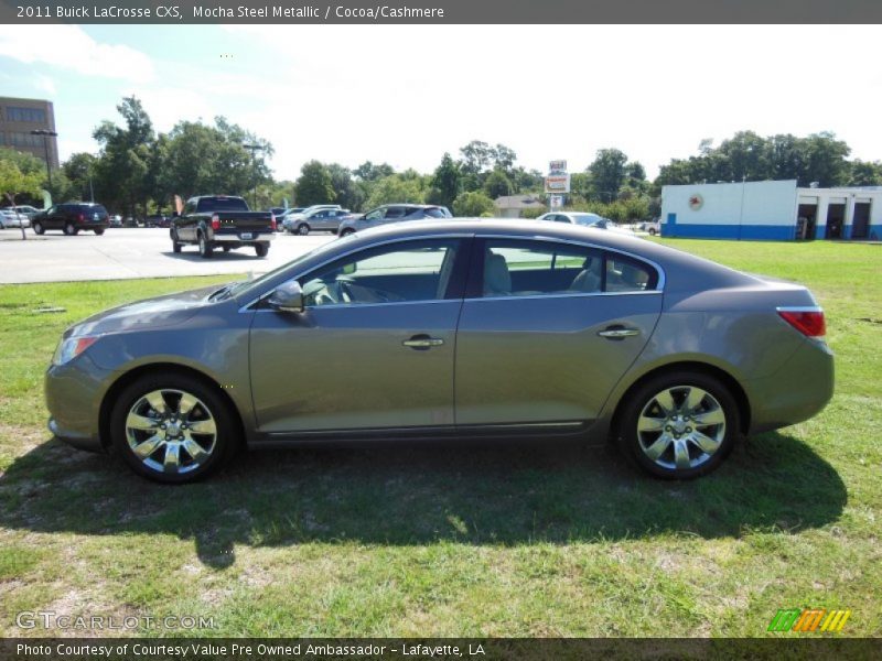 Mocha Steel Metallic / Cocoa/Cashmere 2011 Buick LaCrosse CXS