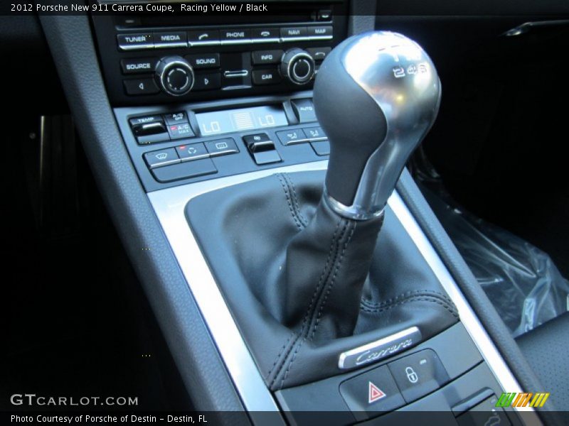  2012 New 911 Carrera Coupe 7 Speed Manual Shifter