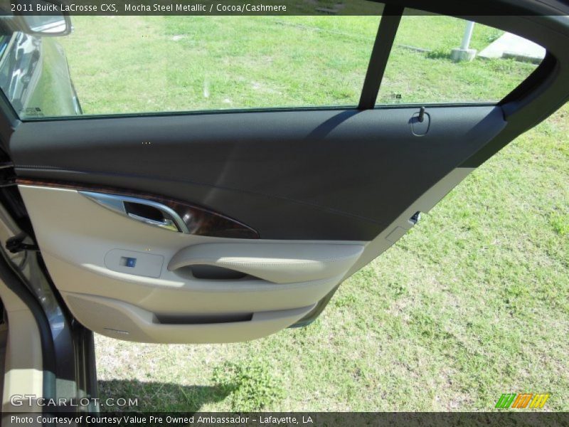 Mocha Steel Metallic / Cocoa/Cashmere 2011 Buick LaCrosse CXS