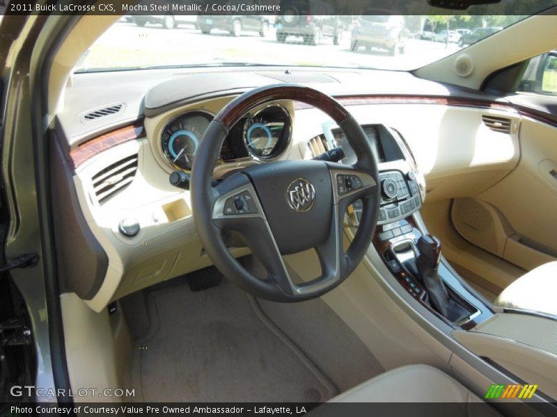 Mocha Steel Metallic / Cocoa/Cashmere 2011 Buick LaCrosse CXS