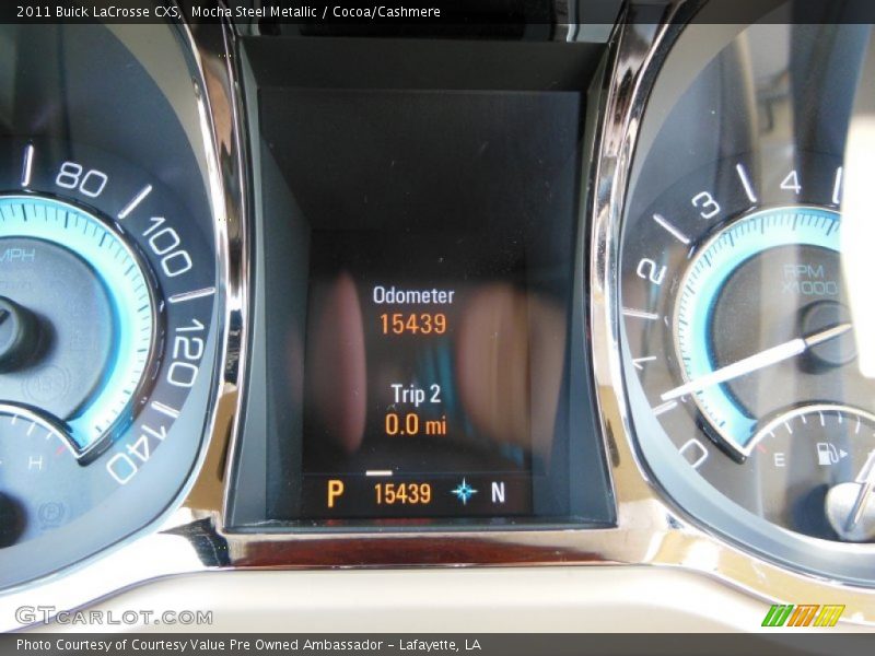 Mocha Steel Metallic / Cocoa/Cashmere 2011 Buick LaCrosse CXS