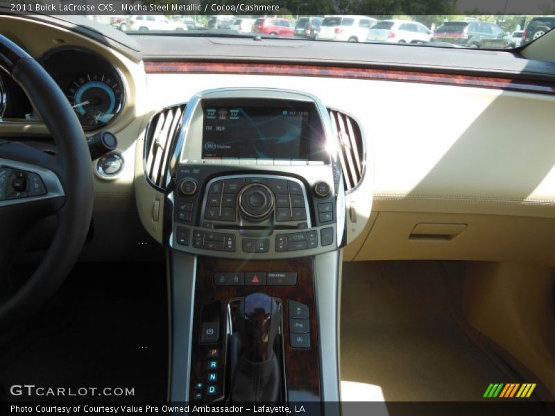 Mocha Steel Metallic / Cocoa/Cashmere 2011 Buick LaCrosse CXS