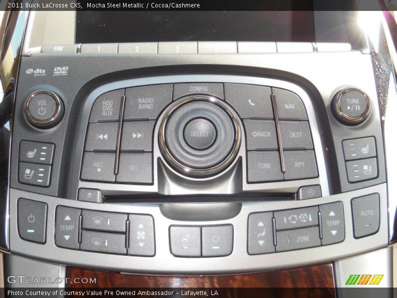 Mocha Steel Metallic / Cocoa/Cashmere 2011 Buick LaCrosse CXS