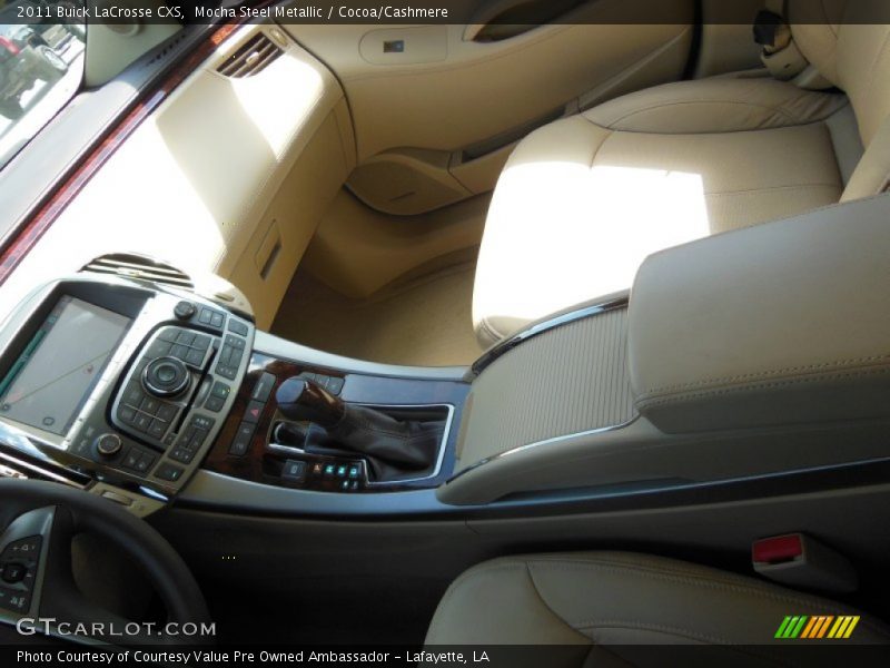 Mocha Steel Metallic / Cocoa/Cashmere 2011 Buick LaCrosse CXS