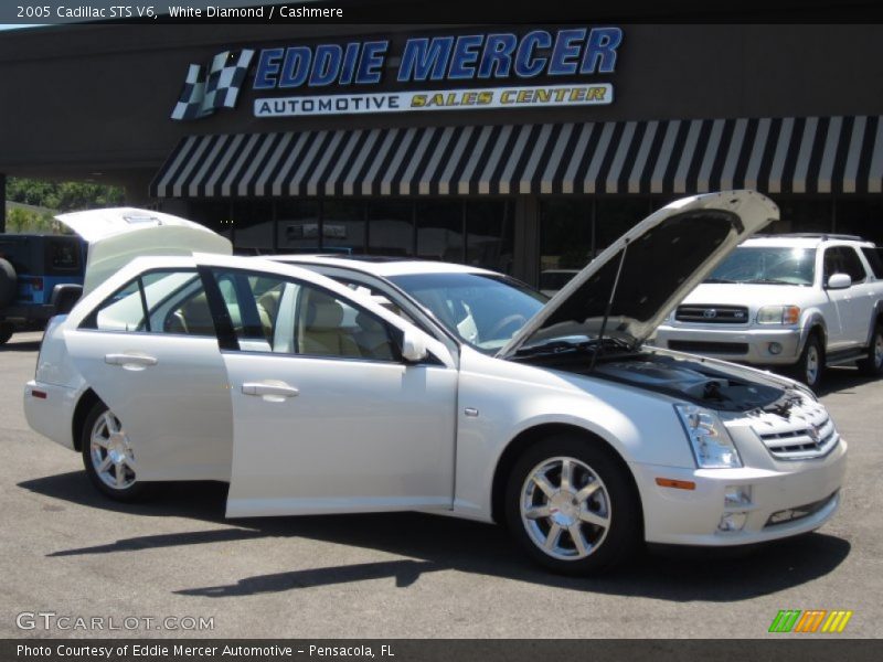 White Diamond / Cashmere 2005 Cadillac STS V6