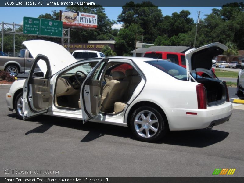 White Diamond / Cashmere 2005 Cadillac STS V6