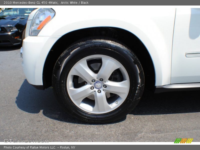 Arctic White / Black 2010 Mercedes-Benz GL 450 4Matic