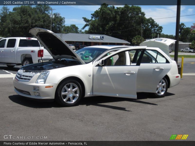 White Diamond / Cashmere 2005 Cadillac STS V6
