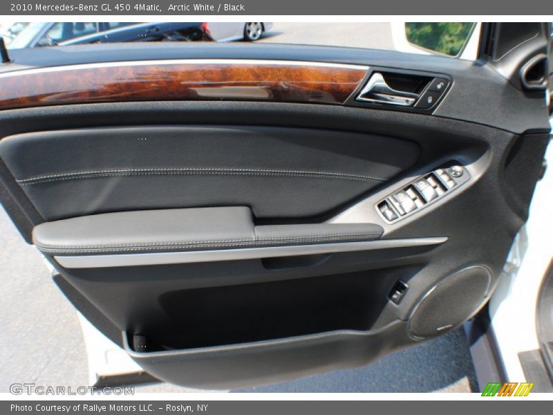 Arctic White / Black 2010 Mercedes-Benz GL 450 4Matic