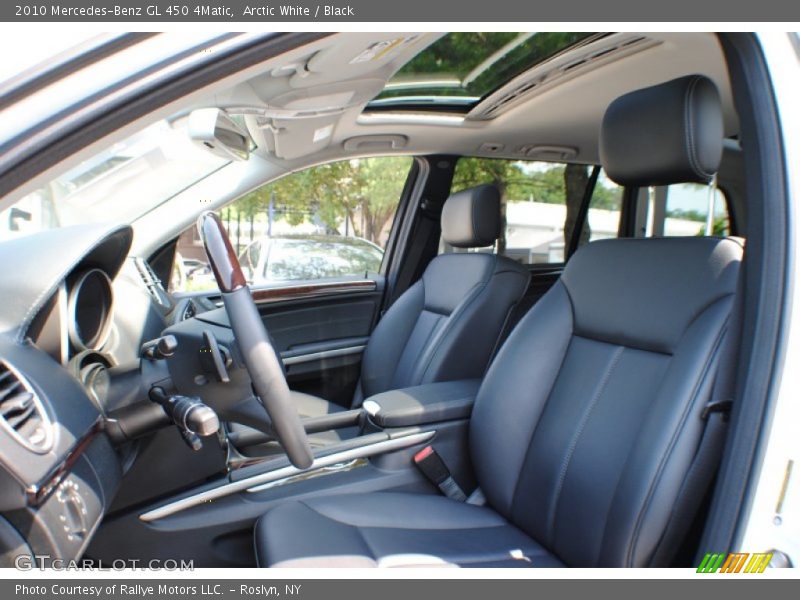 Arctic White / Black 2010 Mercedes-Benz GL 450 4Matic