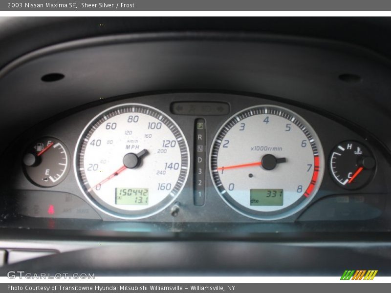 Sheer Silver / Frost 2003 Nissan Maxima SE