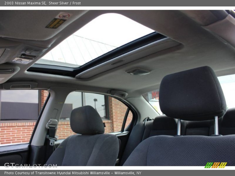 Sheer Silver / Frost 2003 Nissan Maxima SE