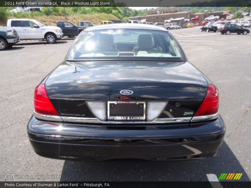 Black / Medium Light Stone 2011 Ford Crown Victoria LX