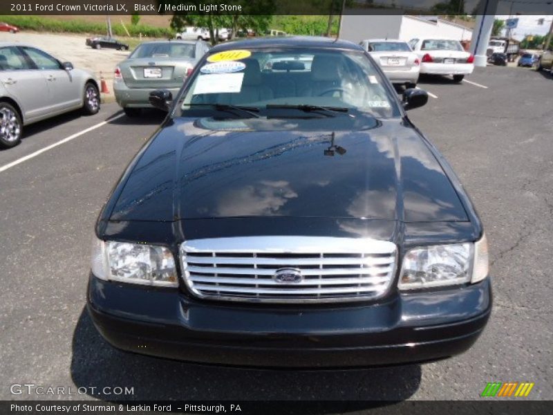 Black / Medium Light Stone 2011 Ford Crown Victoria LX