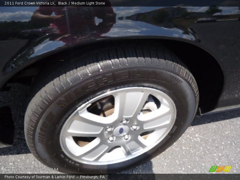 Black / Medium Light Stone 2011 Ford Crown Victoria LX