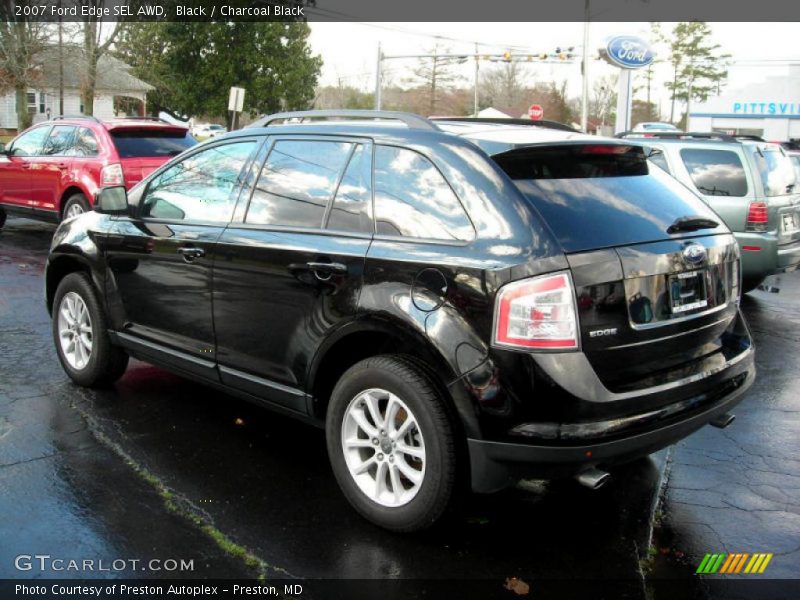 Black / Charcoal Black 2007 Ford Edge SEL AWD