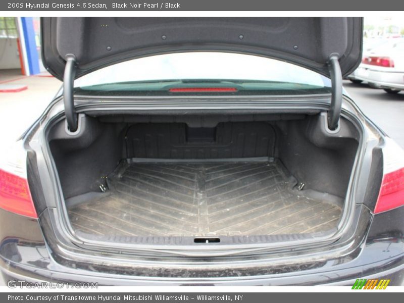 Black Noir Pearl / Black 2009 Hyundai Genesis 4.6 Sedan