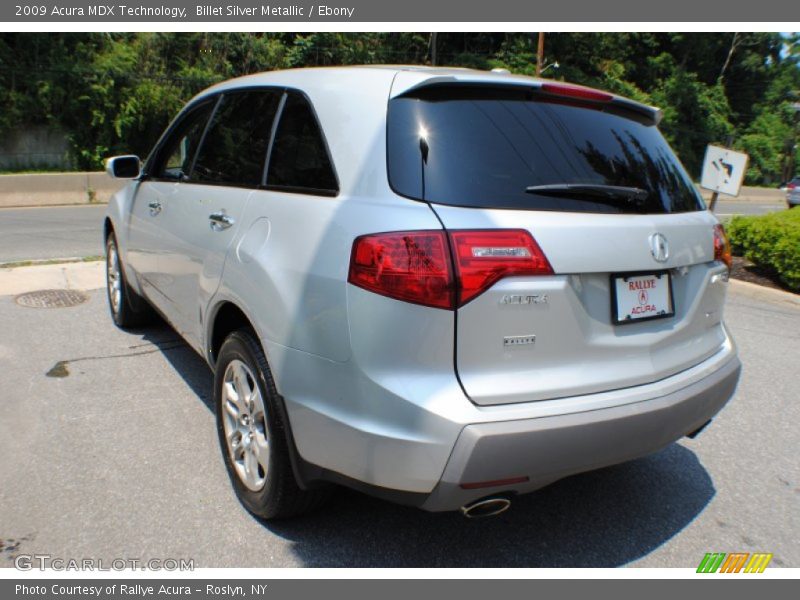 Billet Silver Metallic / Ebony 2009 Acura MDX Technology