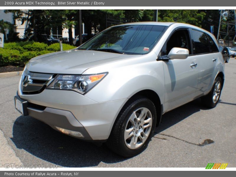 Billet Silver Metallic / Ebony 2009 Acura MDX Technology