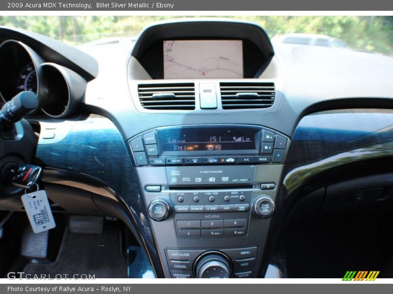 Billet Silver Metallic / Ebony 2009 Acura MDX Technology