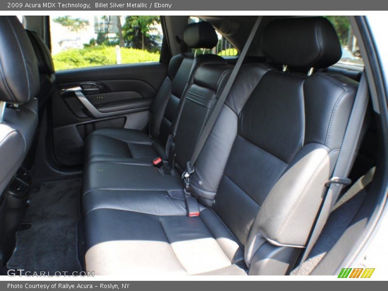 Billet Silver Metallic / Ebony 2009 Acura MDX Technology
