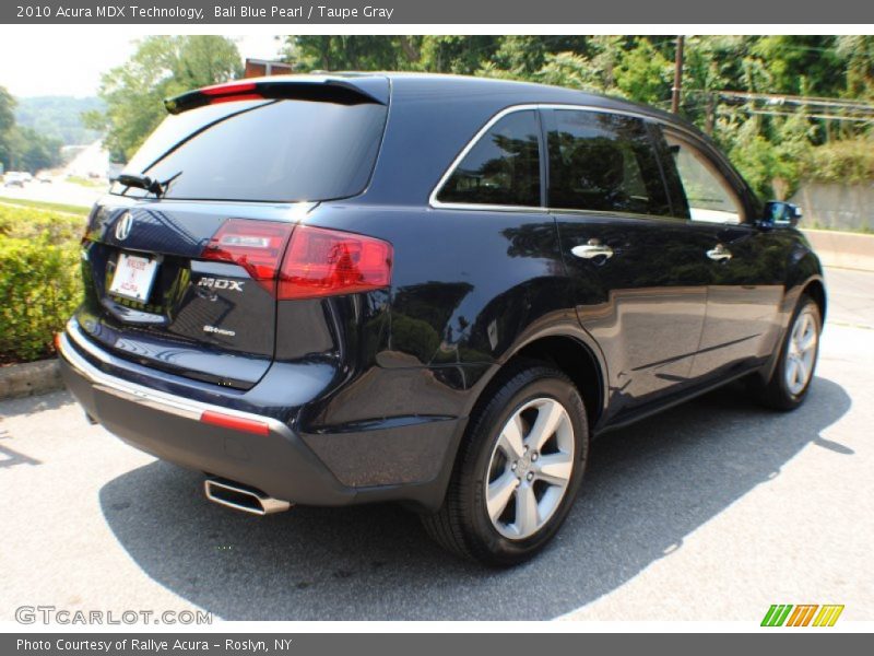 Bali Blue Pearl / Taupe Gray 2010 Acura MDX Technology