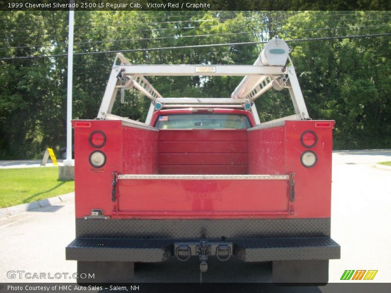 Victory Red / Graphite 1999 Chevrolet Silverado 2500 LS Regular Cab