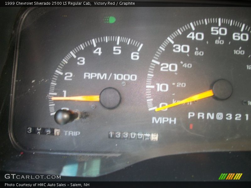 Victory Red / Graphite 1999 Chevrolet Silverado 2500 LS Regular Cab