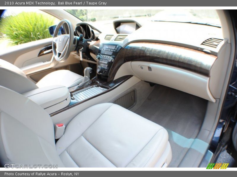 Bali Blue Pearl / Taupe Gray 2010 Acura MDX Technology