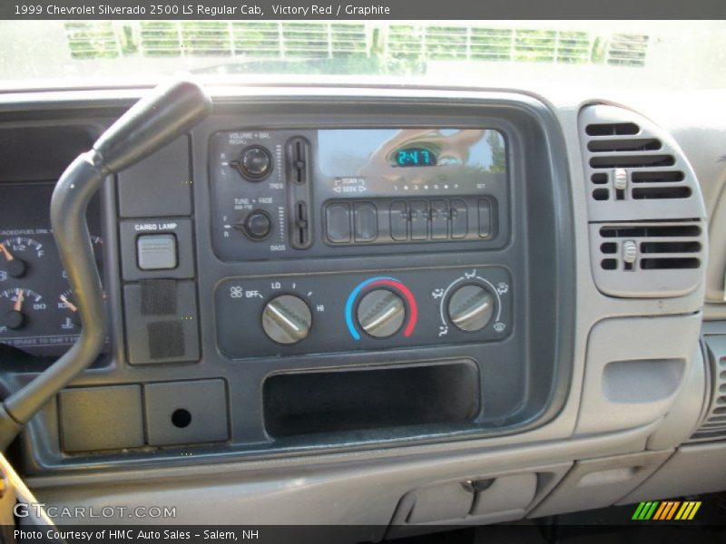 Victory Red / Graphite 1999 Chevrolet Silverado 2500 LS Regular Cab