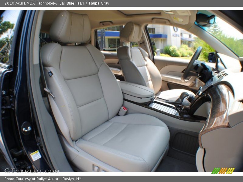 Bali Blue Pearl / Taupe Gray 2010 Acura MDX Technology