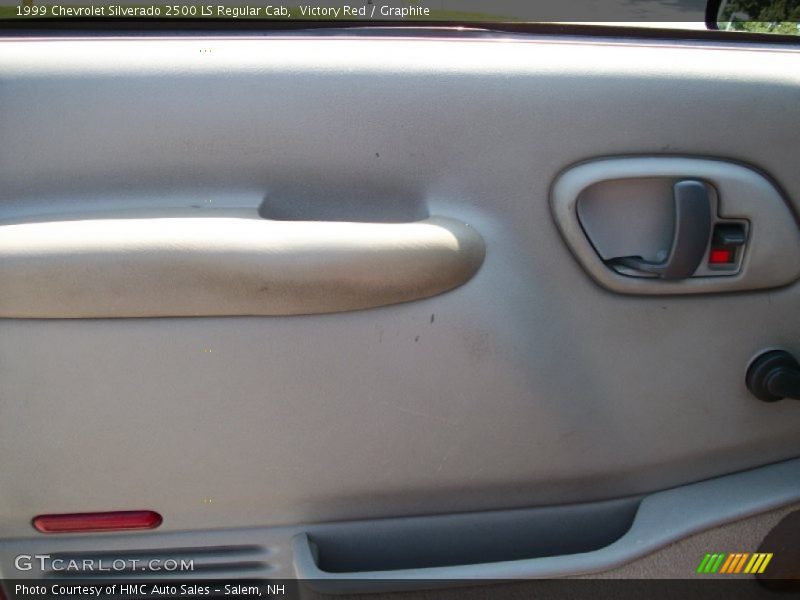 Victory Red / Graphite 1999 Chevrolet Silverado 2500 LS Regular Cab