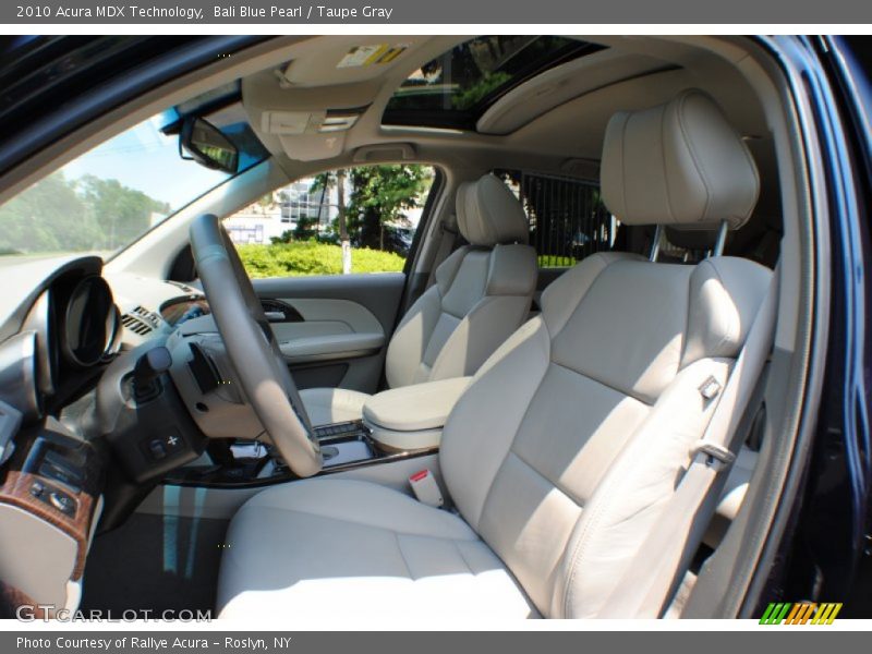 Bali Blue Pearl / Taupe Gray 2010 Acura MDX Technology