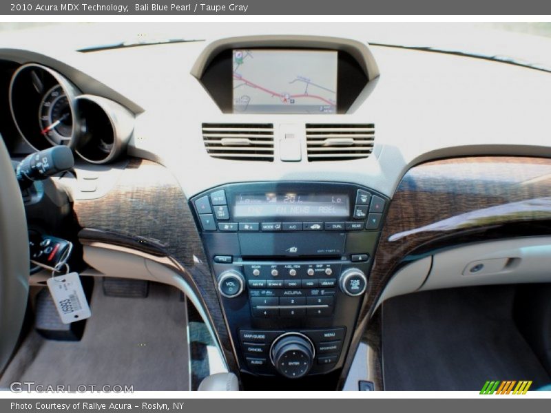 Bali Blue Pearl / Taupe Gray 2010 Acura MDX Technology