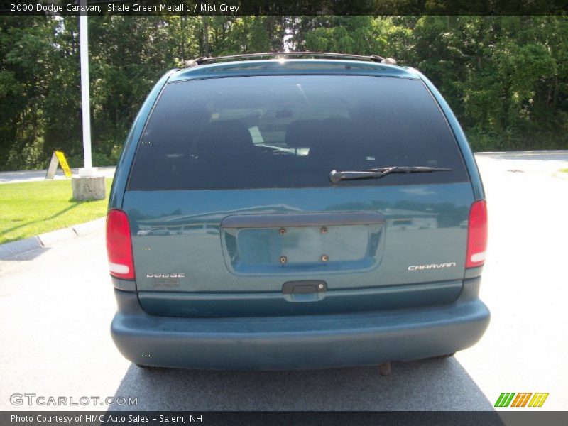 Shale Green Metallic / Mist Grey 2000 Dodge Caravan