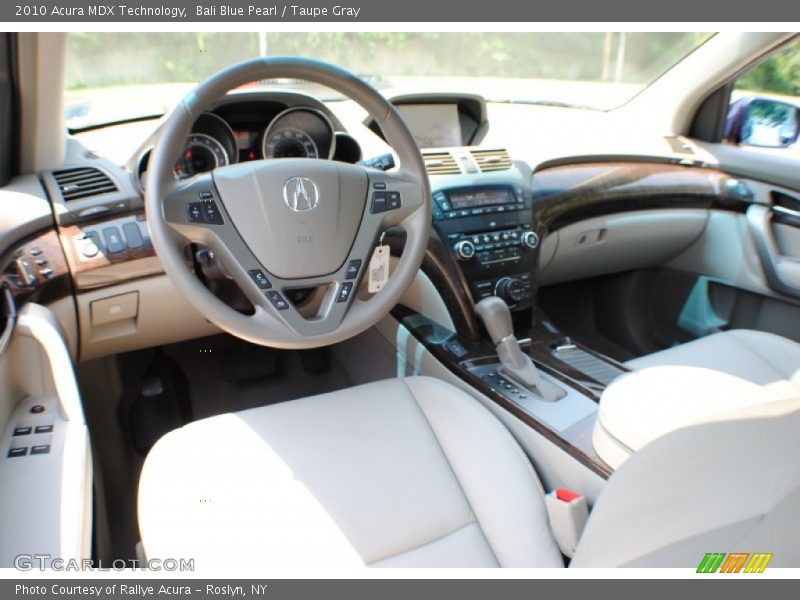 Bali Blue Pearl / Taupe Gray 2010 Acura MDX Technology