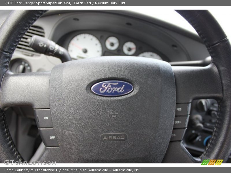 Torch Red / Medium Dark Flint 2010 Ford Ranger Sport SuperCab 4x4