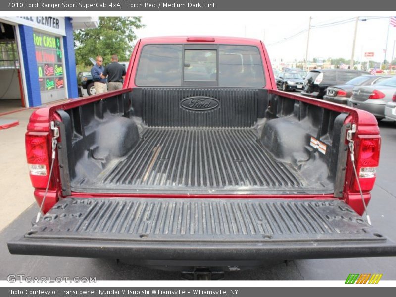 Torch Red / Medium Dark Flint 2010 Ford Ranger Sport SuperCab 4x4
