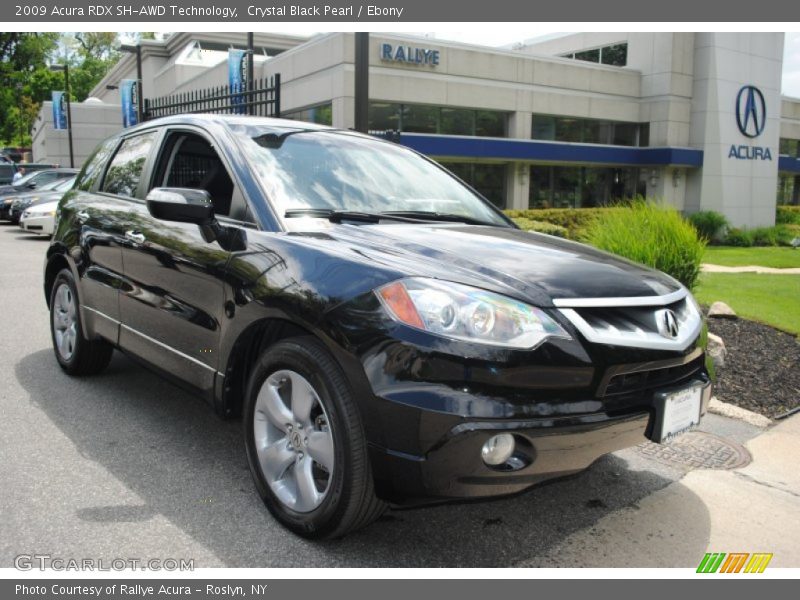 Crystal Black Pearl / Ebony 2009 Acura RDX SH-AWD Technology