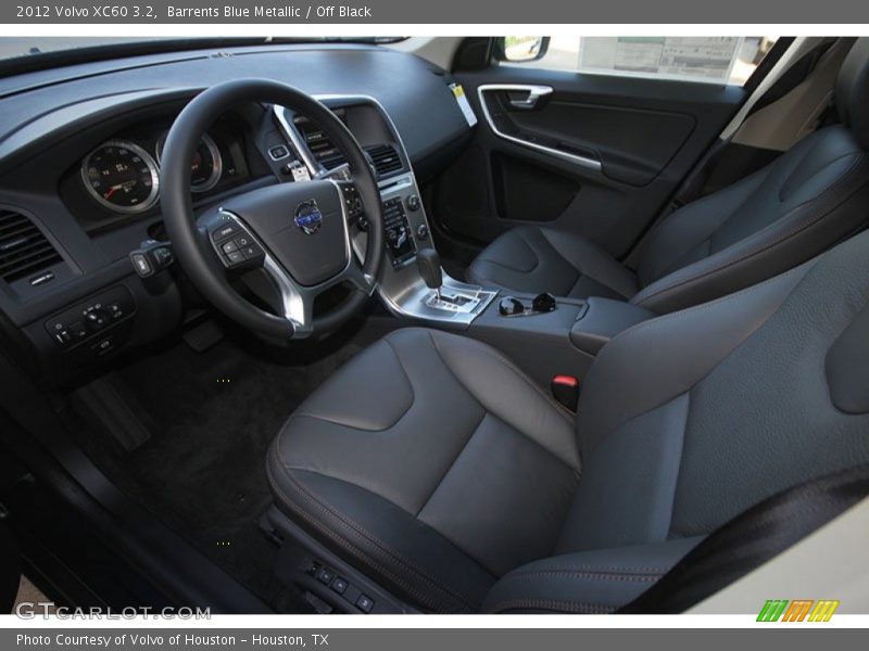 Barrents Blue Metallic / Off Black 2012 Volvo XC60 3.2